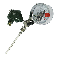 WSS-511帶熱電偶/阻溫度變送器的雙金屬溫度計